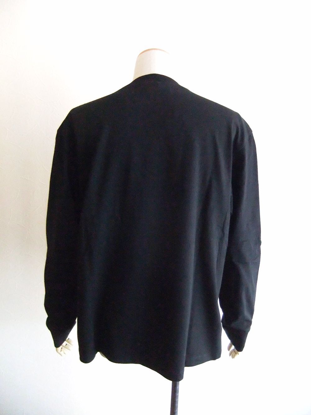 Icon New Generation Loose Fit T-Shirt  (ブラック)  ロゴプリント 長袖Tシャツ  S79GC0111
