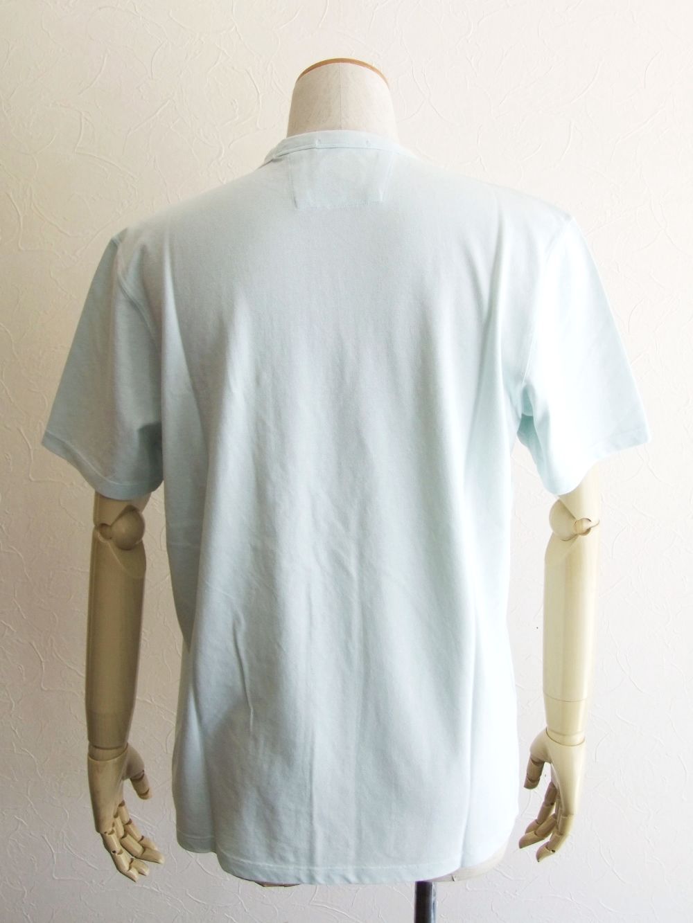 TACTINGPIQUEMIXEDT-SHIRT (ブルー)  ポケット付き半袖Tシャツ