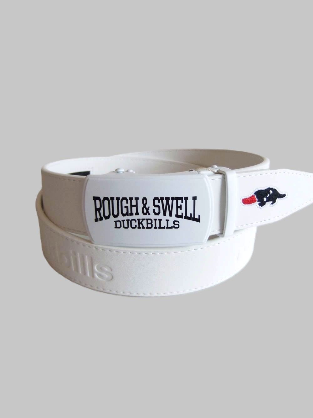 SLIDE BACKLE BELT      R&S ロゴベルト  (ホワイト)   RSA-26216