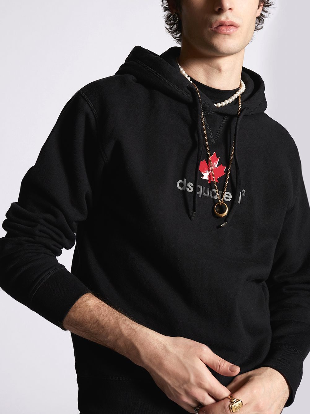 Dsquared2 - MINI D2 LEAF HOODIE ミニ ロゴ スウェットプル