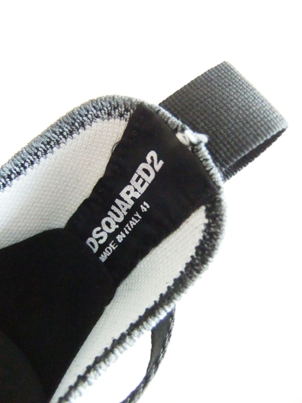 RUN DS2 SNEAKERS  (グレー)  ロゴ スニーカー