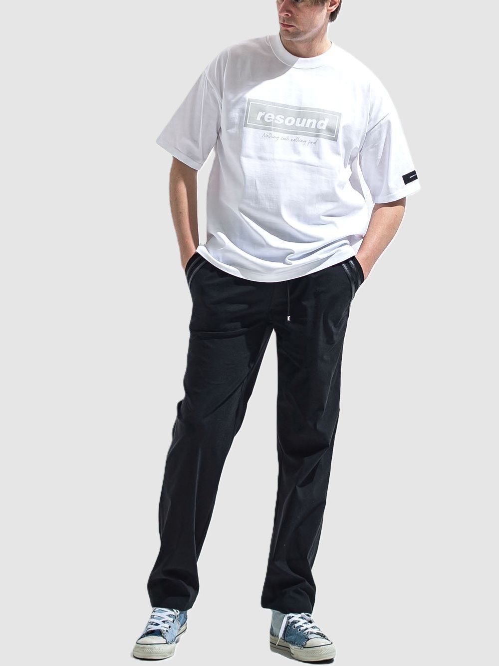 BOX OVER T     ロゴオーバーTシャツ