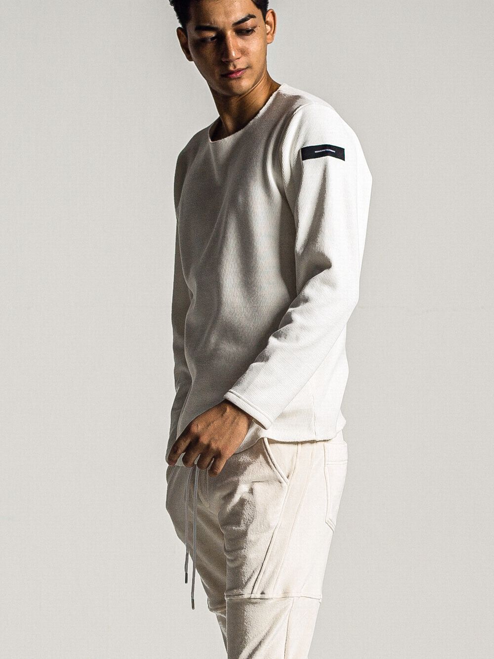VELOURS FLEECE NEO THERMAL  (ホワイト)  カットオフ ハニカム サーマル