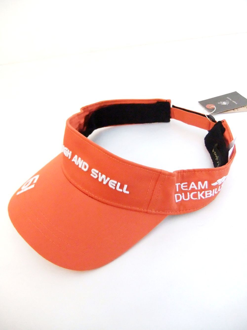 TEAM DUCKBILLS SUN VISOR (オレンジ) ロゴ入り サンバイザー  RSA-23003
