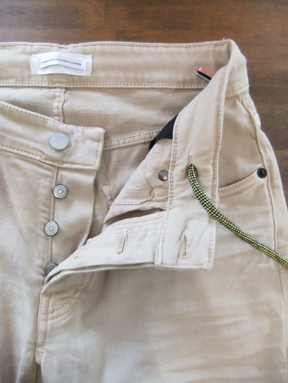 ジャジーデニムパンツ  JERSEY EASY DENIM PANT