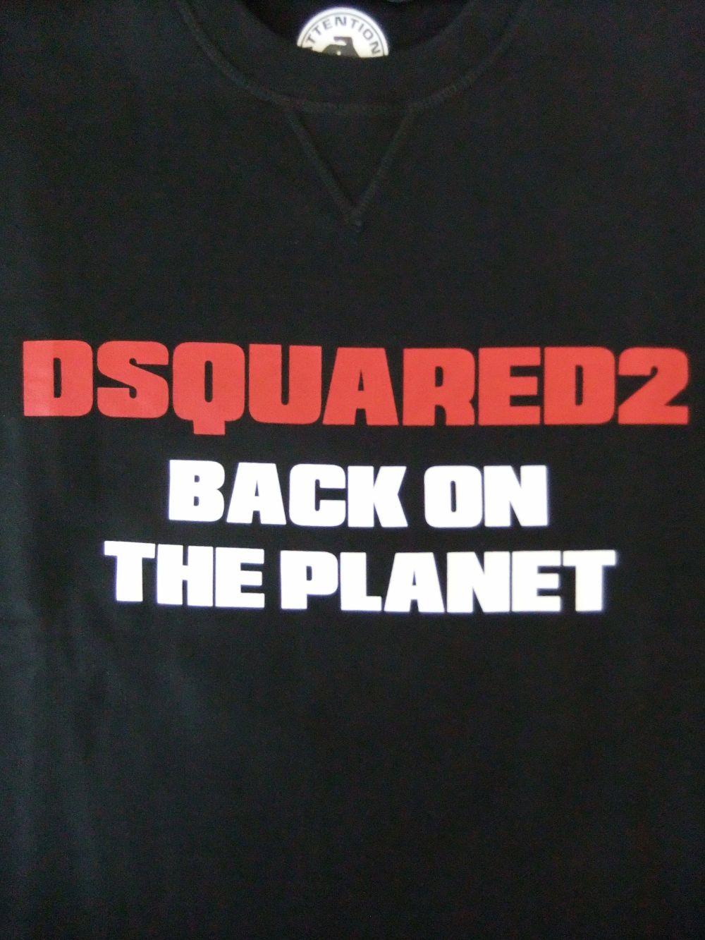 BACK ON PLANET SWEATSHIRT  ロゴ スウェットシャツ   S71GU0554