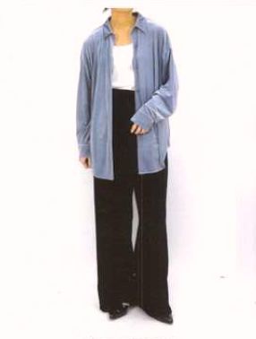 Velour Relax Shirt  ベロア リラックス シャツ   535950