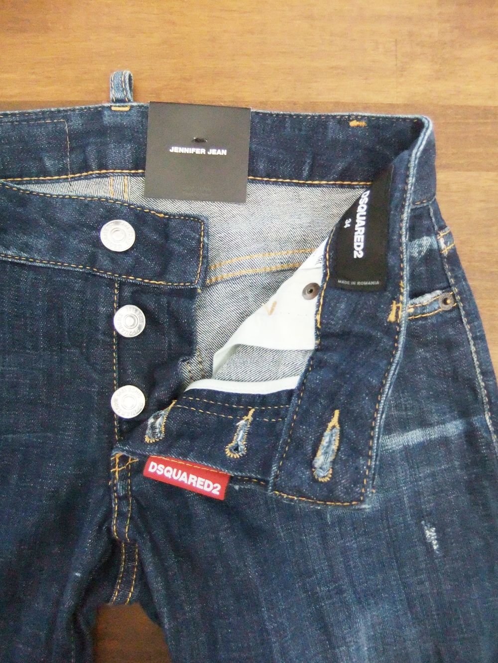 LADIES デニム  DARK BLUE WASH JENNIFER JEAN  S75LB0350