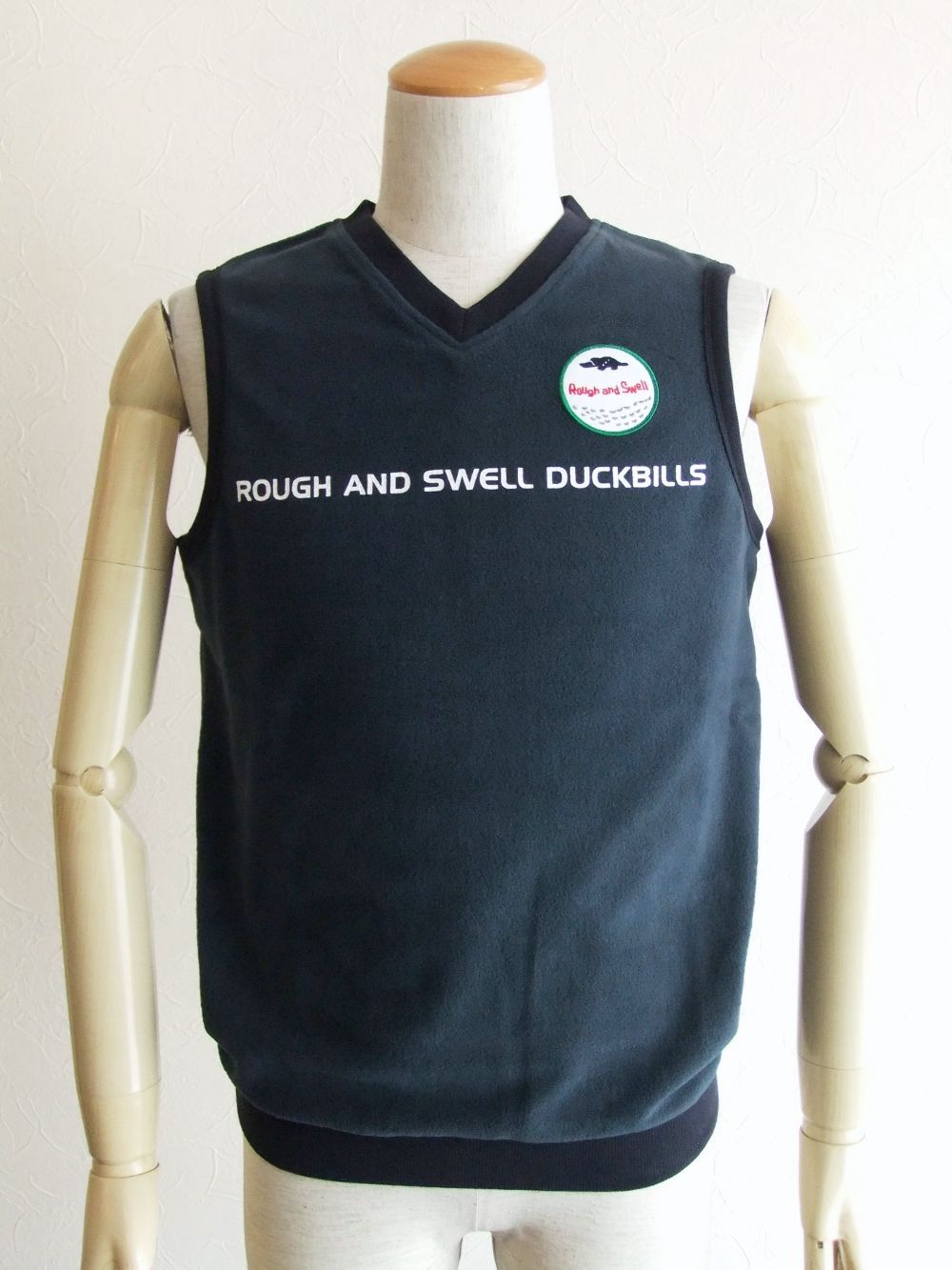DUCKBILLS フード付きベスト ネイビー DUCKBILLS フード付きベスト ネイビー（人気ランキング ラフ