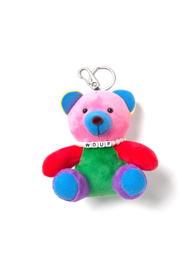 バッグ チャーム 【WOUF】 Rainbow Bear Charm （レインボー） CH250013