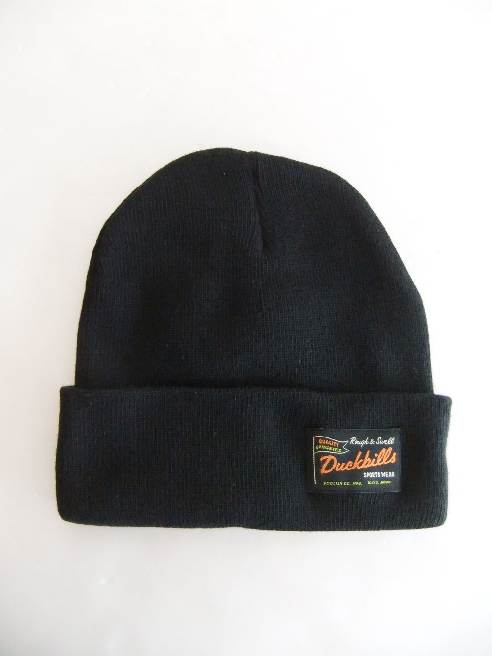 R.S BEANIE   ロゴニットキャップ  ( ブラック )   RSA-20207