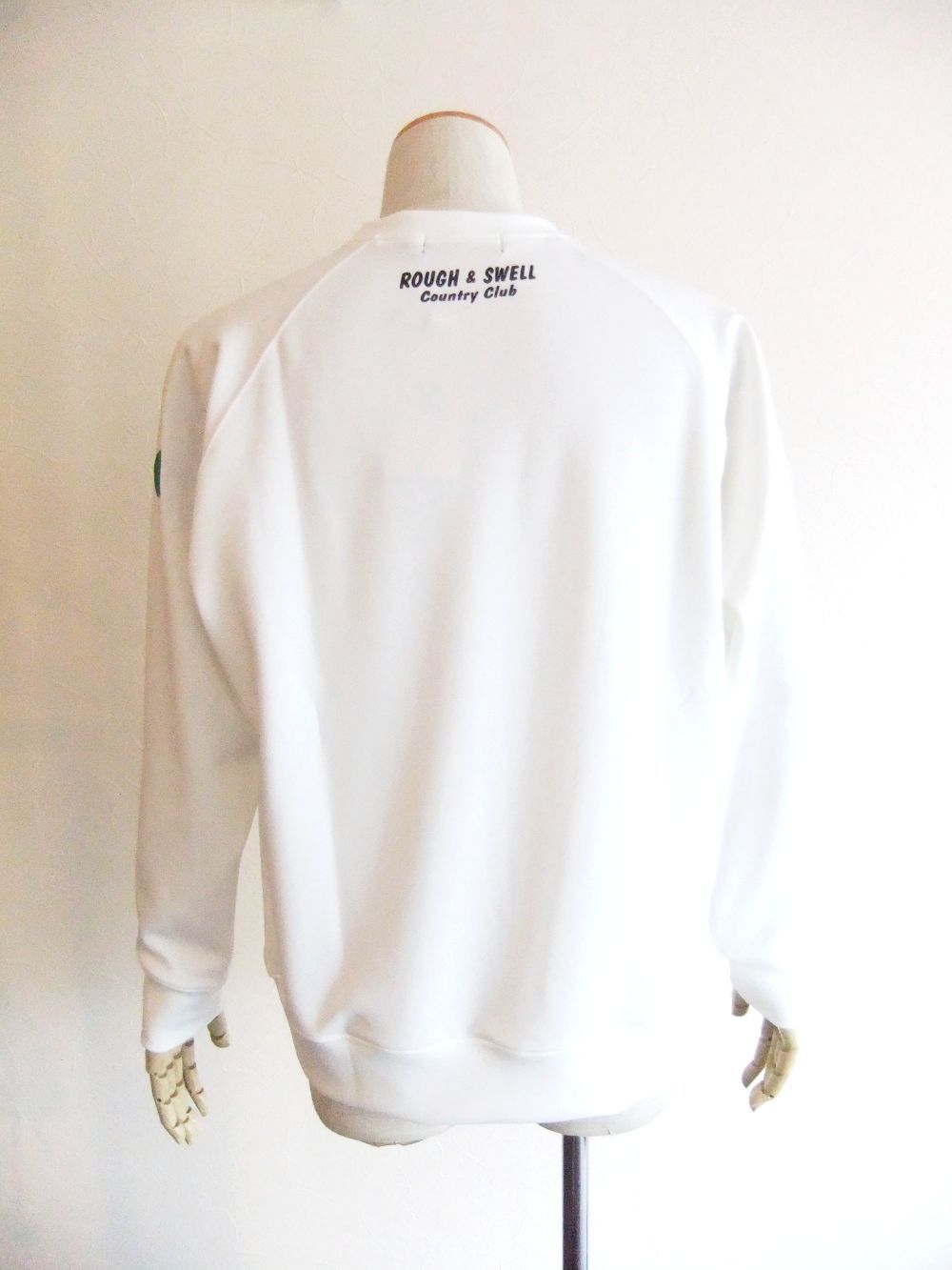 COUNTRY CLUB SWEAT   (ホワイト)  ロゴ トレーナー   RSM-25201