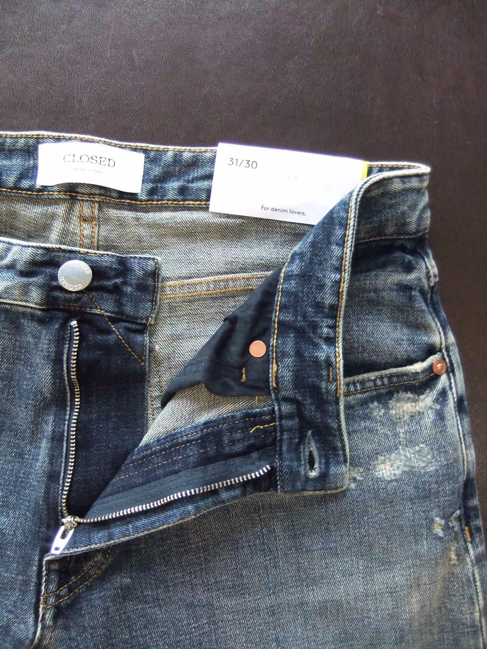 COOPER TRUE DENIM PANT   (インディゴ)  ストレート デニム