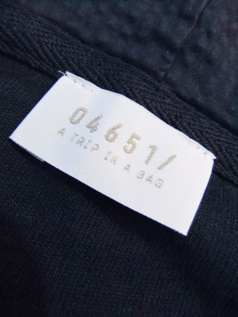 04651/A TRIP IN A BAG - パイル ZIP UP パーカー (ブルー