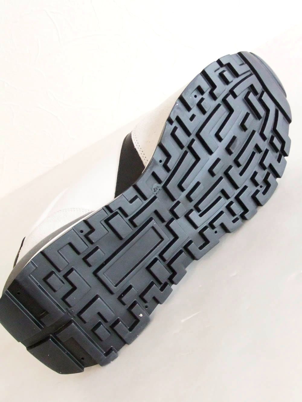 【MIKE don't do it】   レザースニーカー  RUNNING MIKE