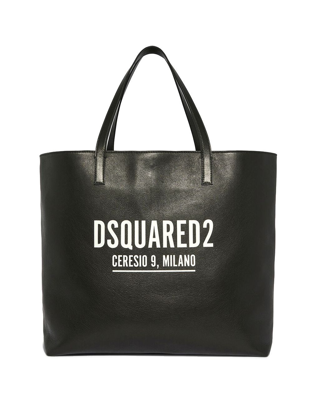 Dsquared2 - CERESIO 9 SHOPPING BAG ロゴ レザー トートバッグ