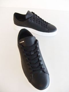 【MENS】 MINIMAI  RAW CUT (ブラック)   レザースニーカー