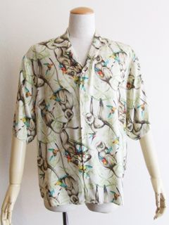 JUNGLE PRINT SHIRT プリント シャツ   S71DM0405