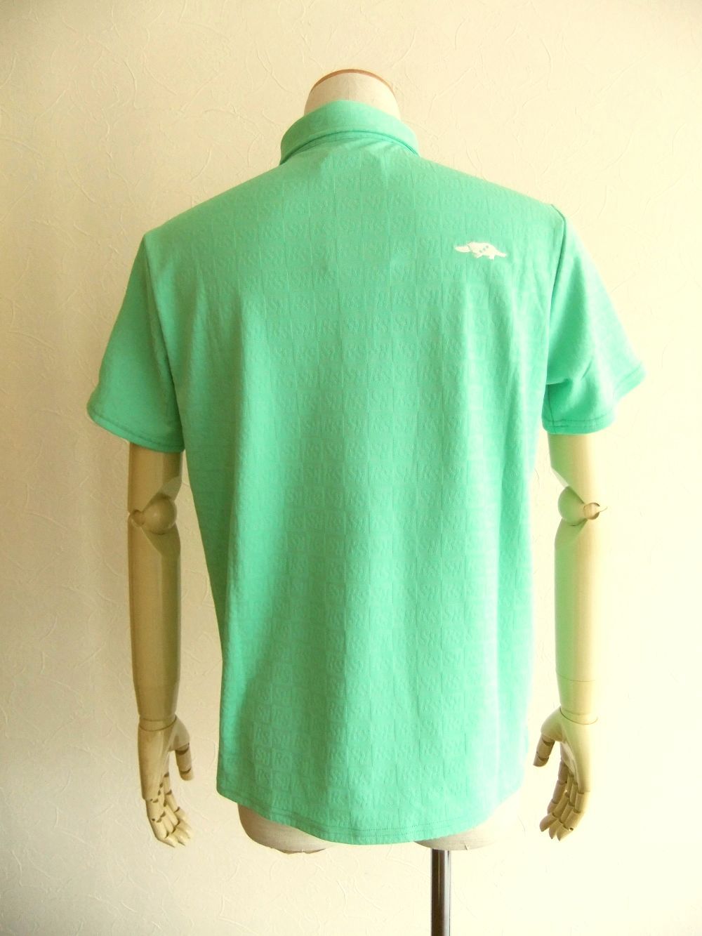 RS JACQUARD POLO   (ミントグリーン) 半袖ポロ  RSM-25012