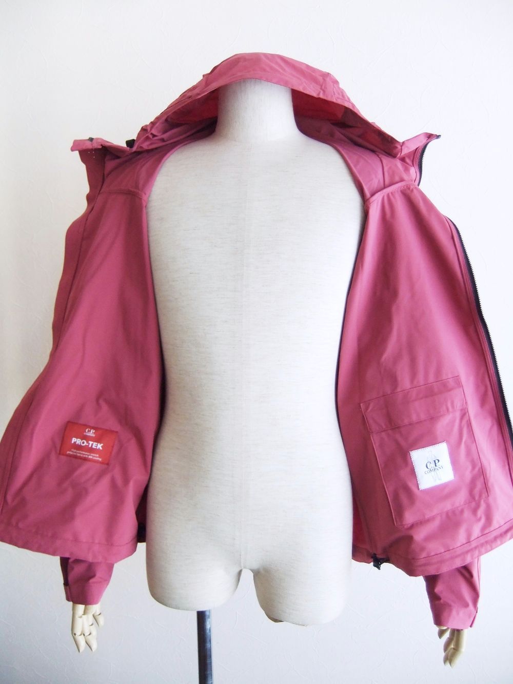 PRO-TEK HOODED JACKET    ジップアップ ブルゾン