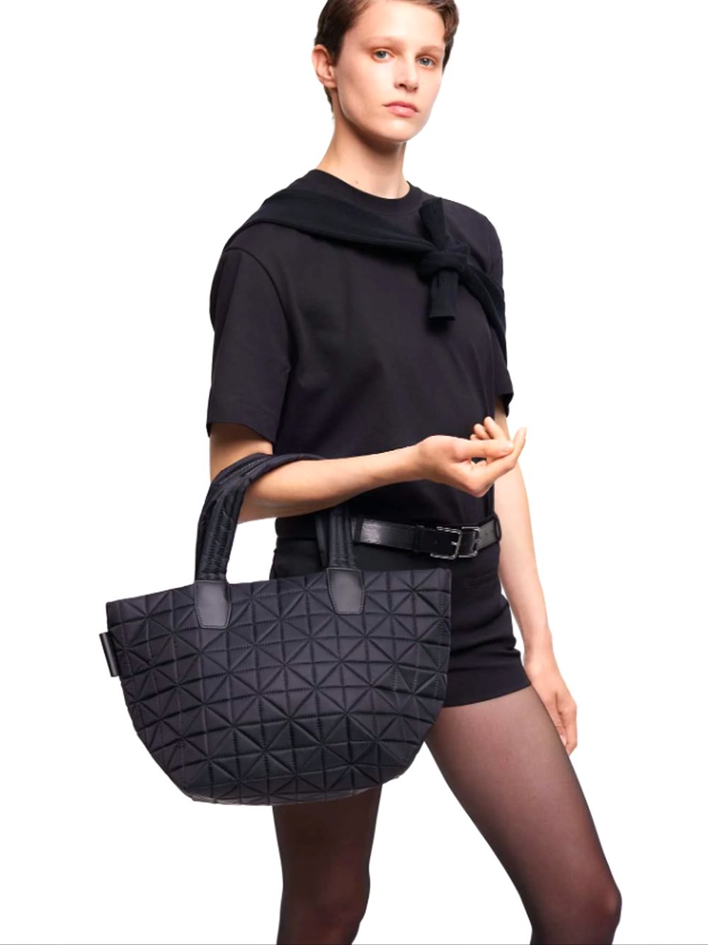 VEE TOTE SMALL TOTE スモール トートバッグ  (ブラック)