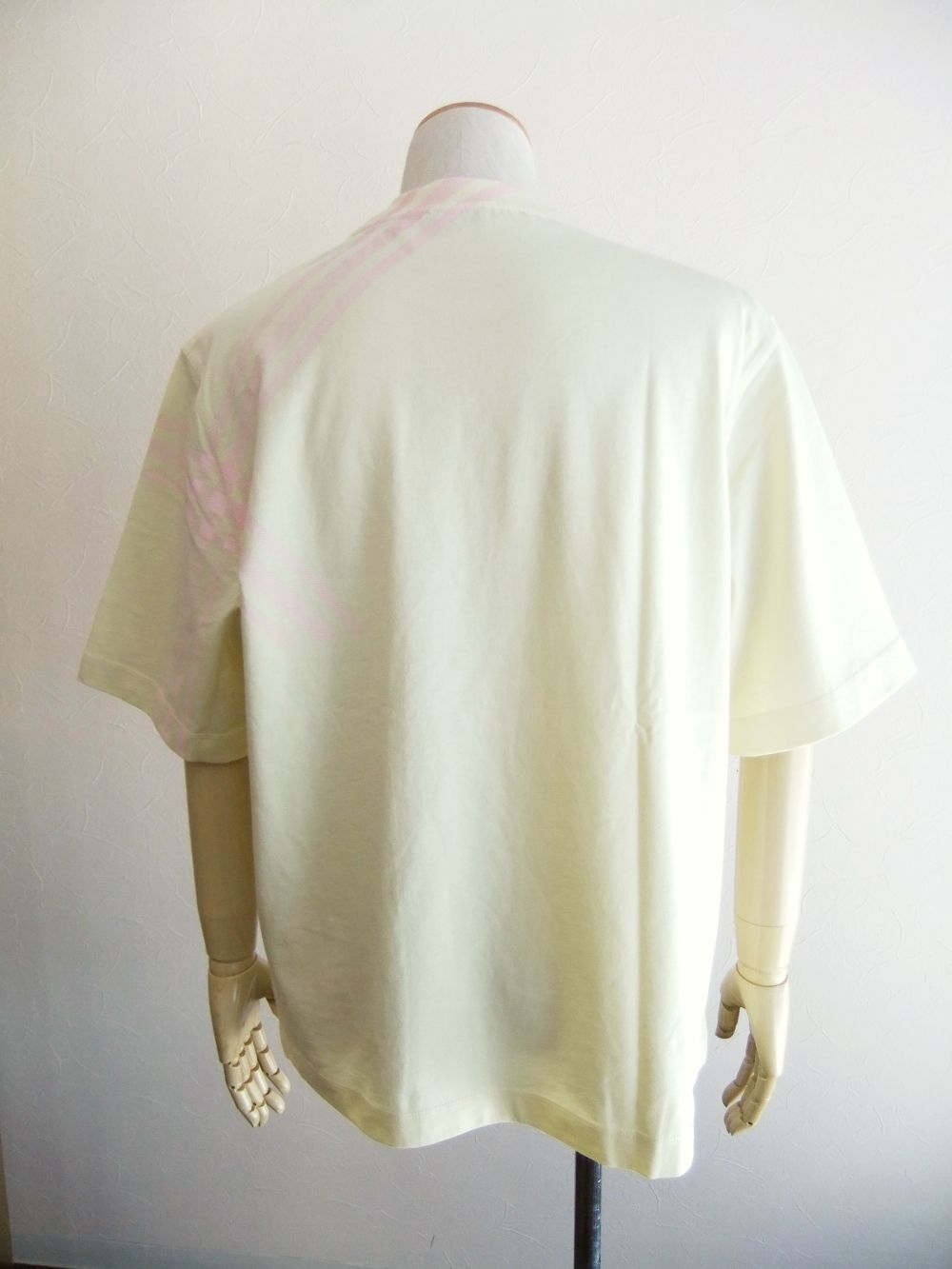 チェック スリーブ  オーバーサイズ Tシャツ