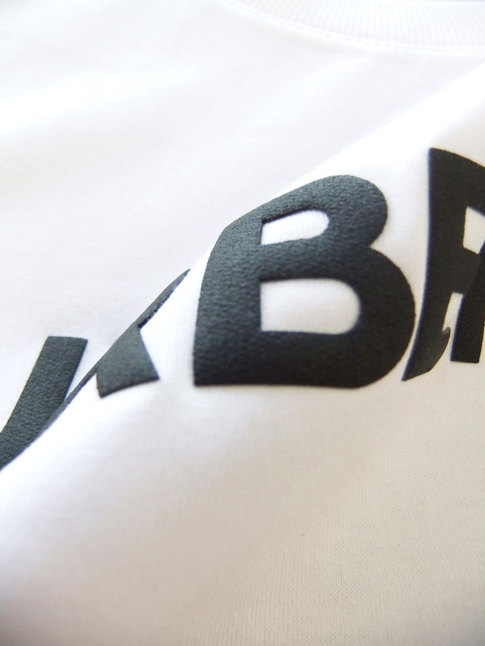 LOGO COTTON OVERSIZED  T-SHIRT （ホワイト） ロゴプリント コットン オーバーサイズ Tシャツ