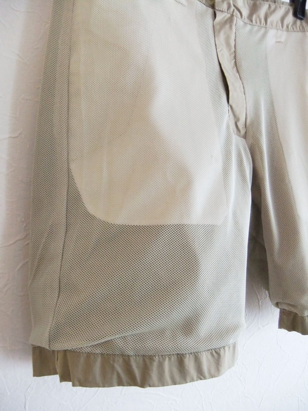 EARTH TOUR SHORTS (ベージュ)  コットンストレッチ ハーフパンツ   RSM-22064