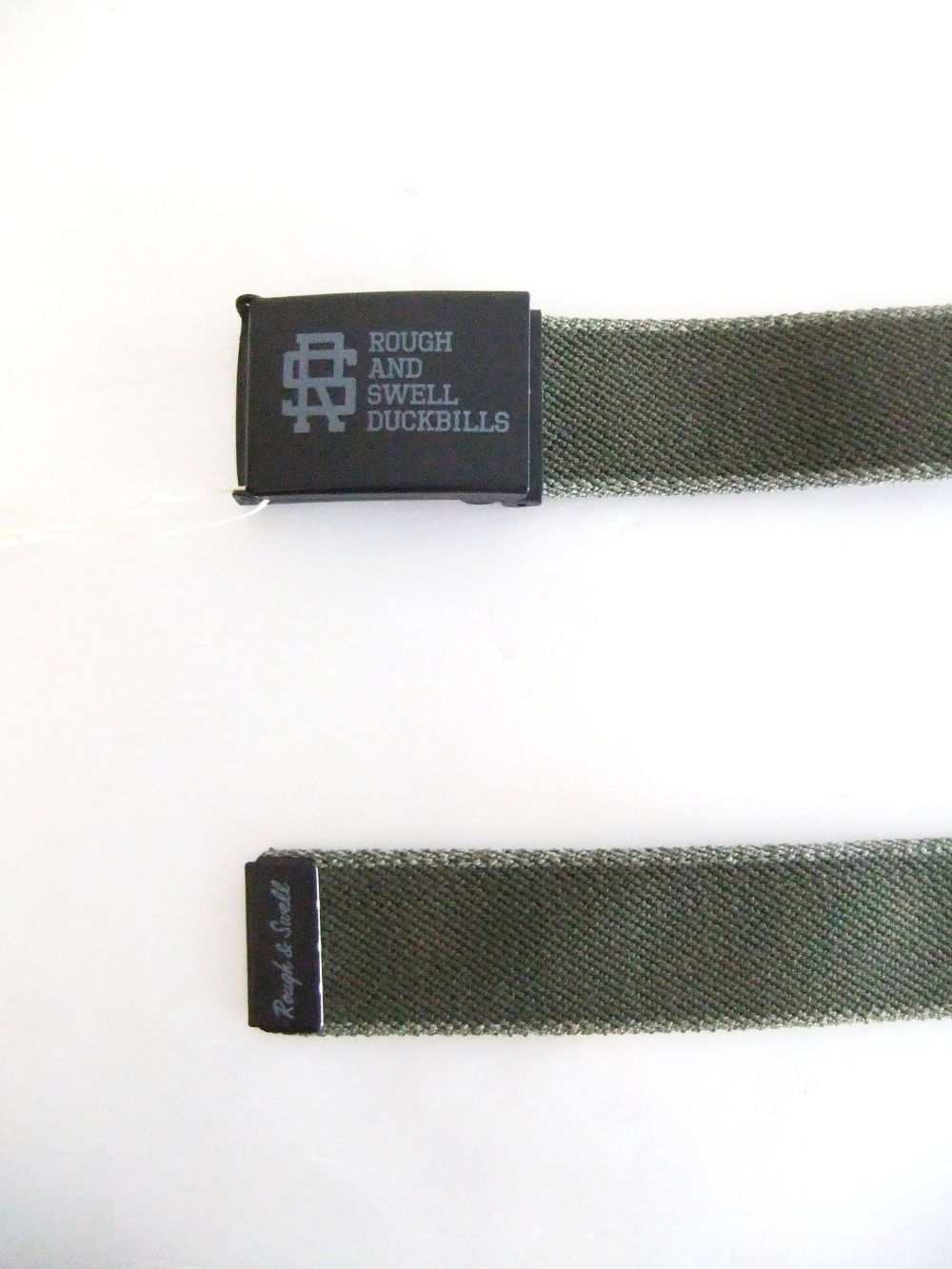 BASIC EASY BELT    R&S ロゴベルト  (オリーブ)   RSA-24217