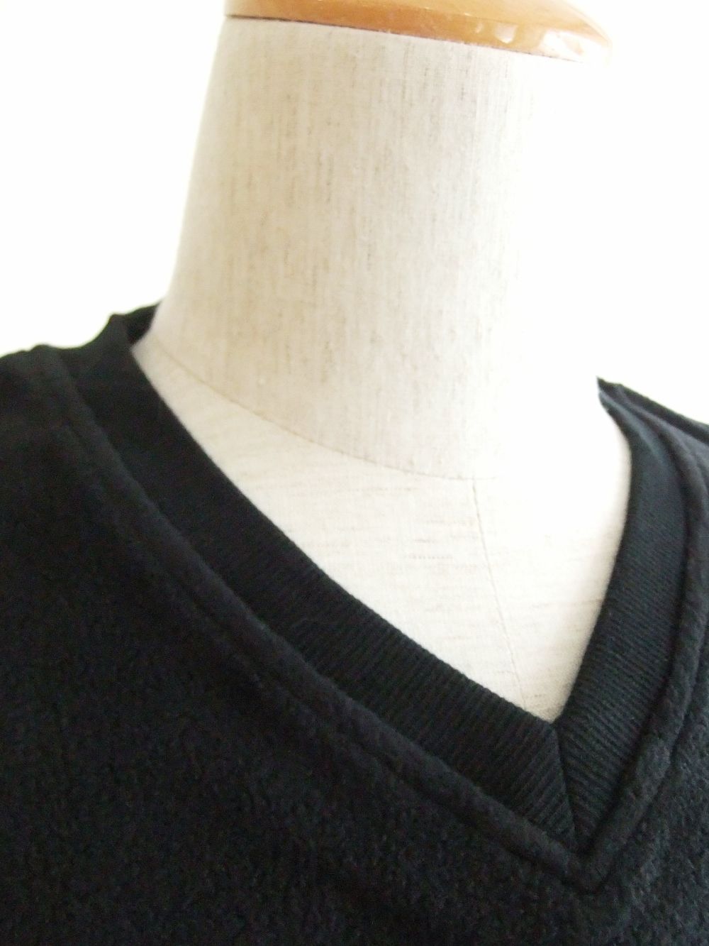LOGO BALL VEST   (ブラック) フリース ベスト  RSM-22223