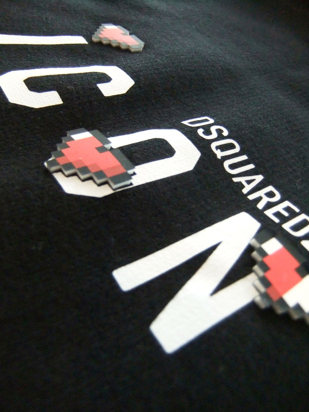 ICON HEART PIXEL COOL HOODIE   ロゴ ZIP パーカー   S79HG0011