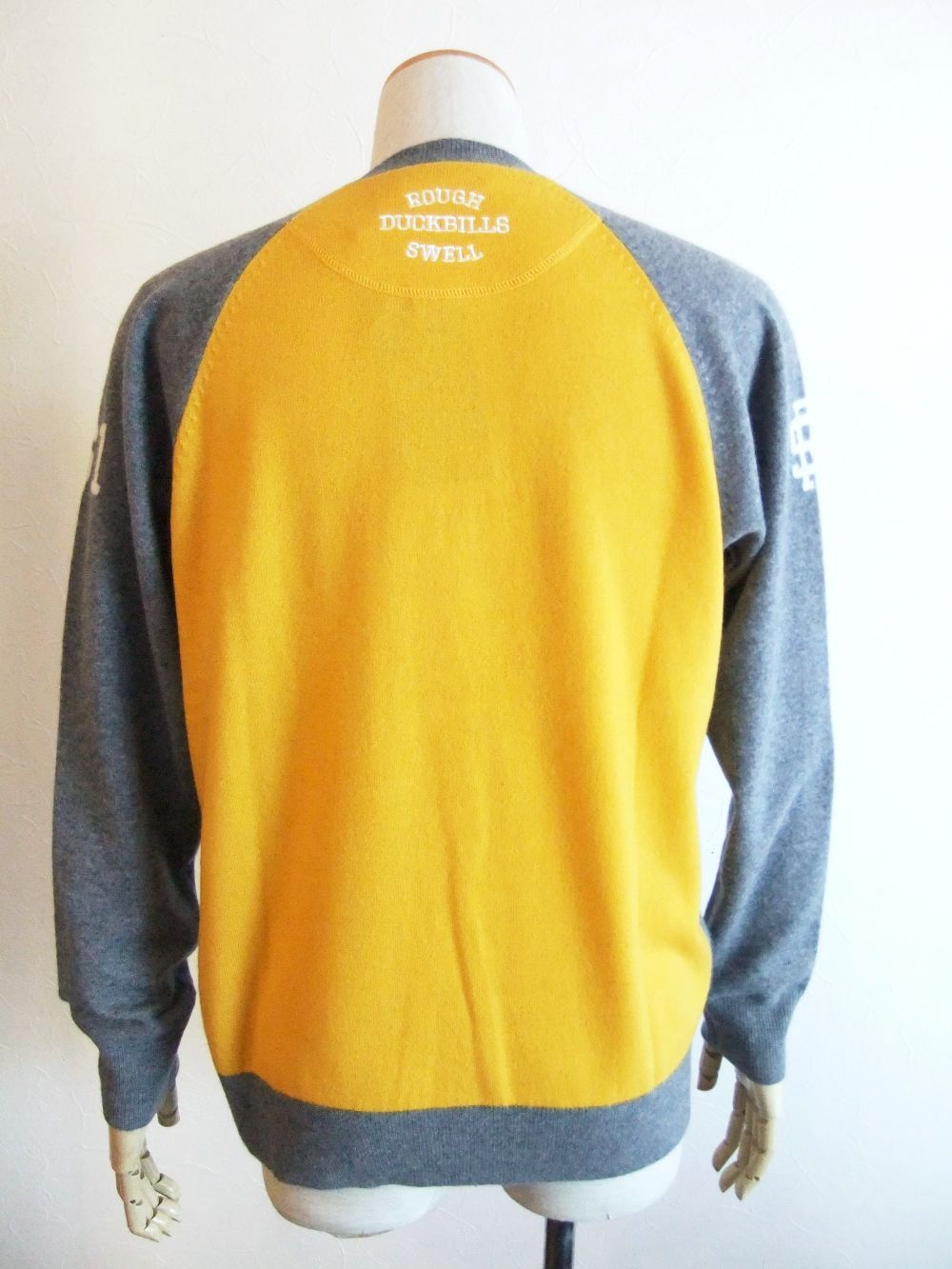 TOUR SWEATER 2022   12G カシミア クルーネックセーター ( グレー )  RSM-22275