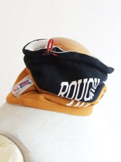 ANDY  NECK WARMER ( ネイビー × イエロー)  フリース/スウェット ネックウォーマー