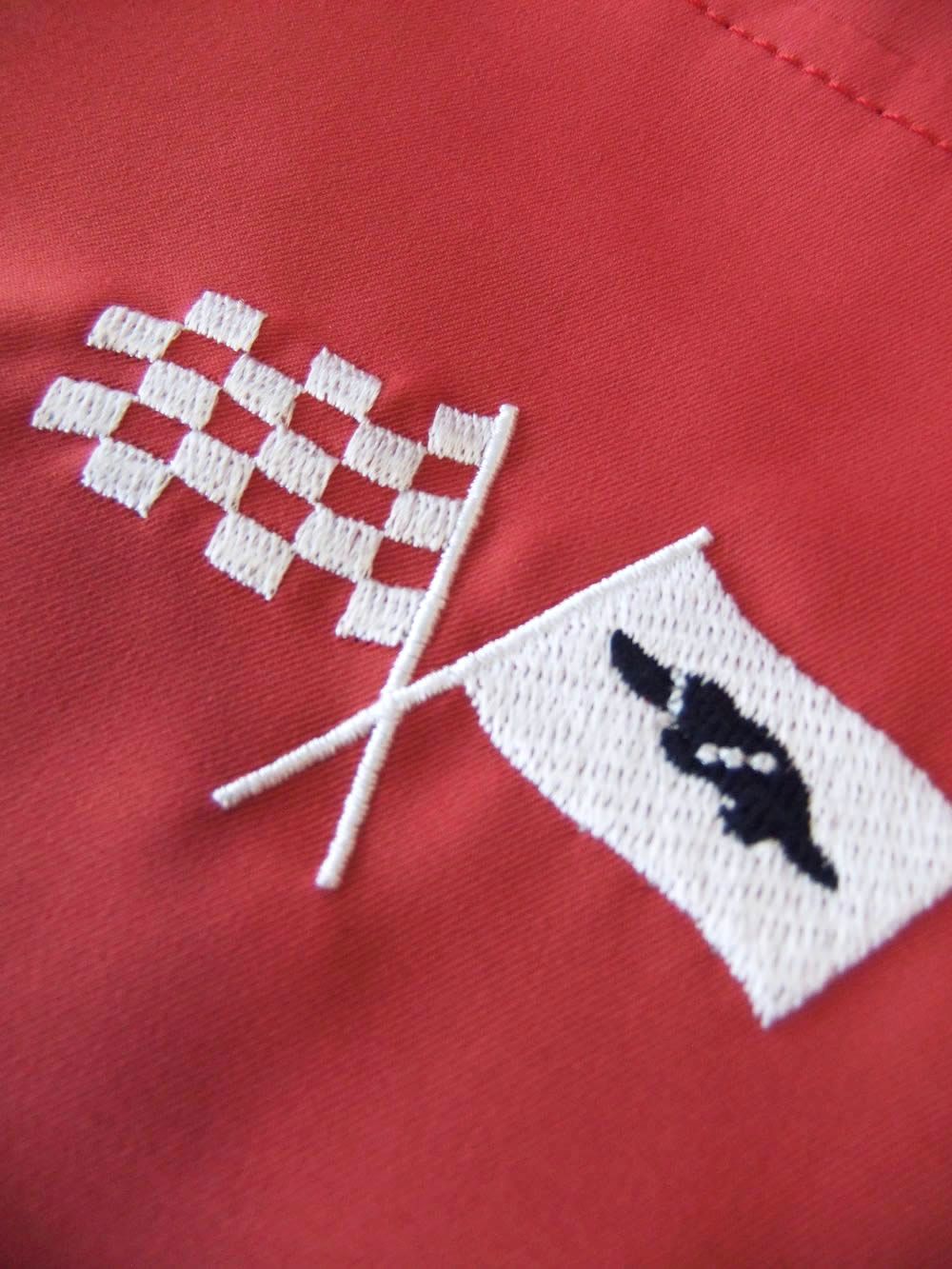 RACING NORMANDY    裏フリース パンツ  (レッド)   RSM-25274