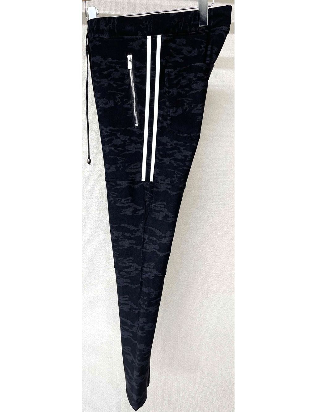 Johnson LINE HEAT PANTS ジョンソン ライン ナイロン パンツ (ブラックカモフラ)