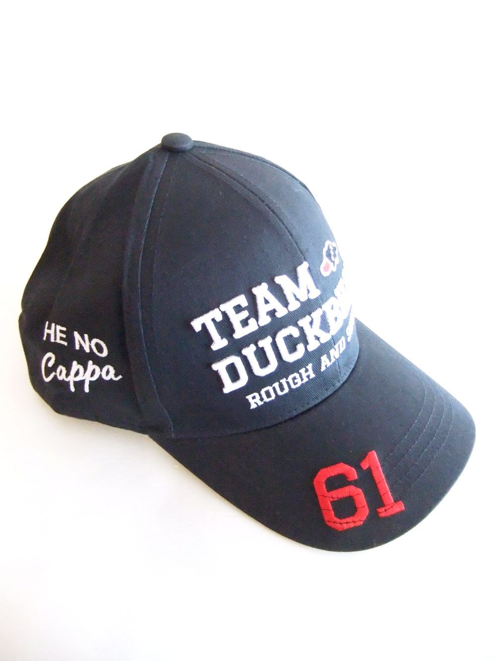 TEAM DUCKBILLS CAP  ( ネイビー )  ロゴ入りキャップ  RSA-23001