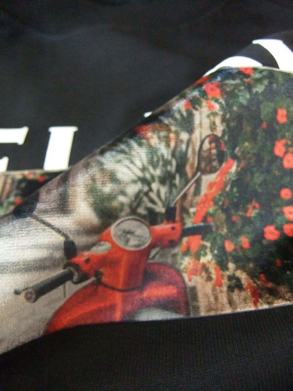 【MICALLE MICALLE Account】 HOMMAGE  CE PAINT HOODIE (ブラック)   ロゴ フーディ  MAG10TDC