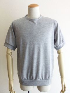 NEBBIOLO 【REDA active】   R6461   (グレー)  クルーネック半袖Tシャツ
