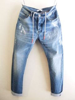 ジャージーダメージデニム  BARRET  JERSEY EASY DENIM PANT