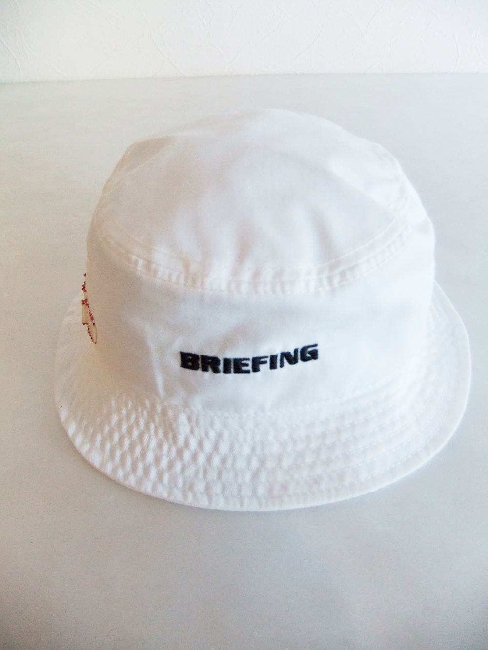 MENS BASIC HAT （ホワイト） ロゴ ハット