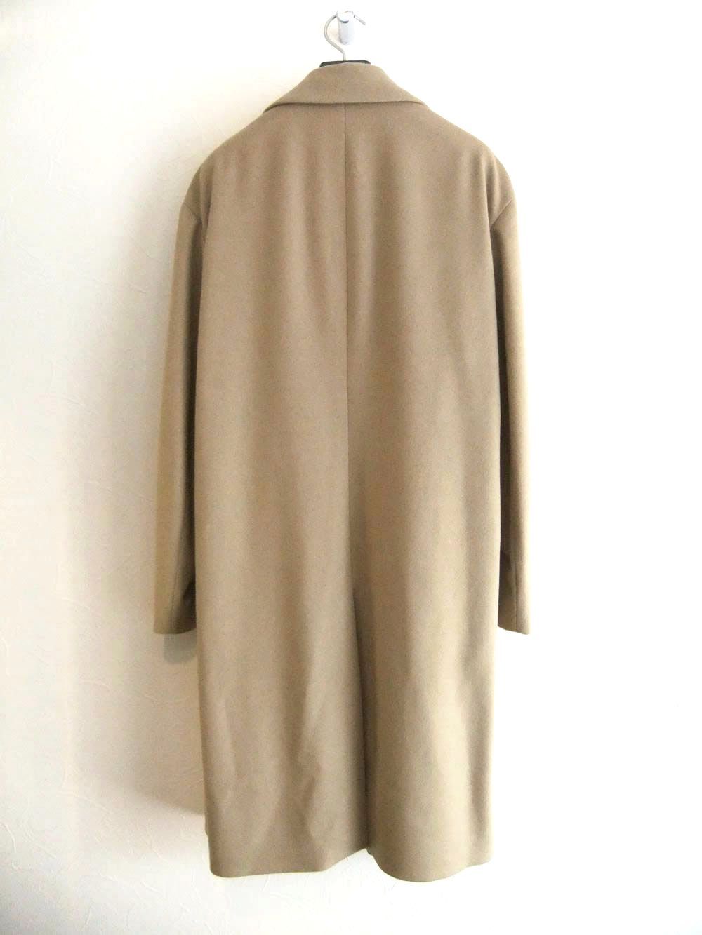 ウール シングル チェスター コート