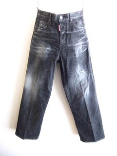 Black Easy Wash LOOSE JEANS   ルーズフィット ジーンズ   S74LB1717