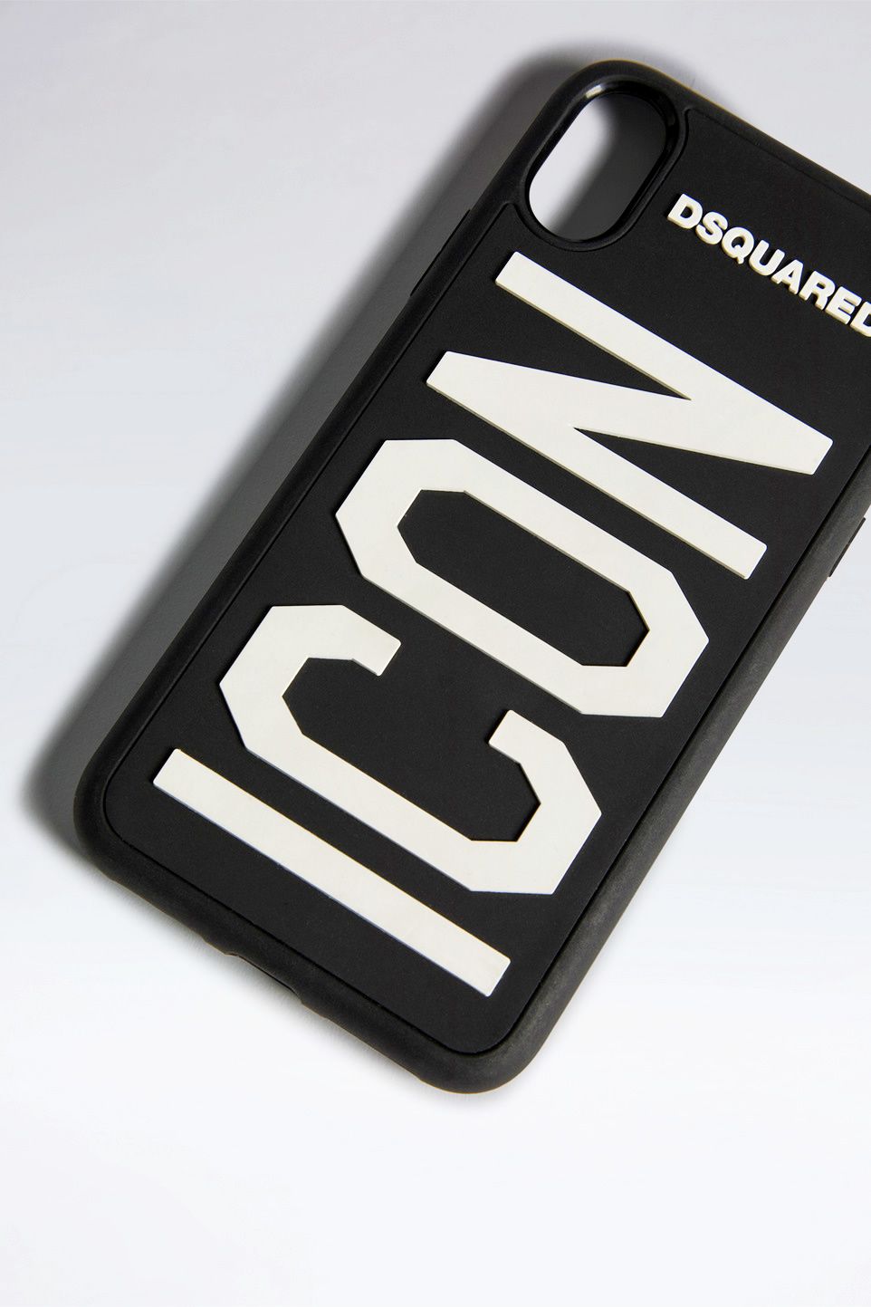 ICON i PHONE CASE    ロゴ iPHONE ケース ( BLACK )   S82IT0051