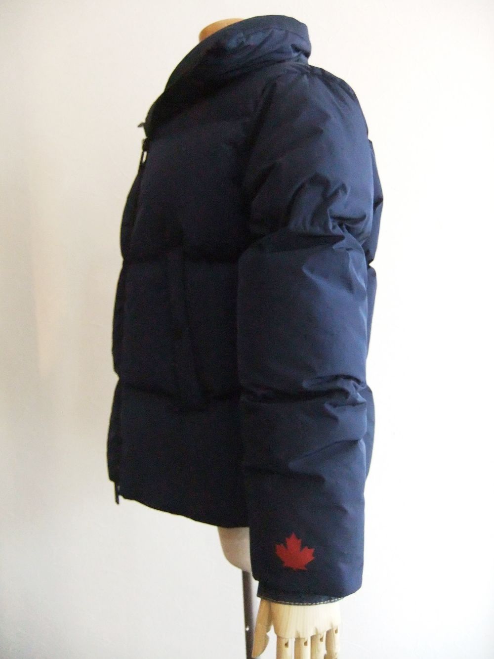LADIES DENIM INSERTED DOWN デニムレイヤード ダウンブルゾン   S75AM0785