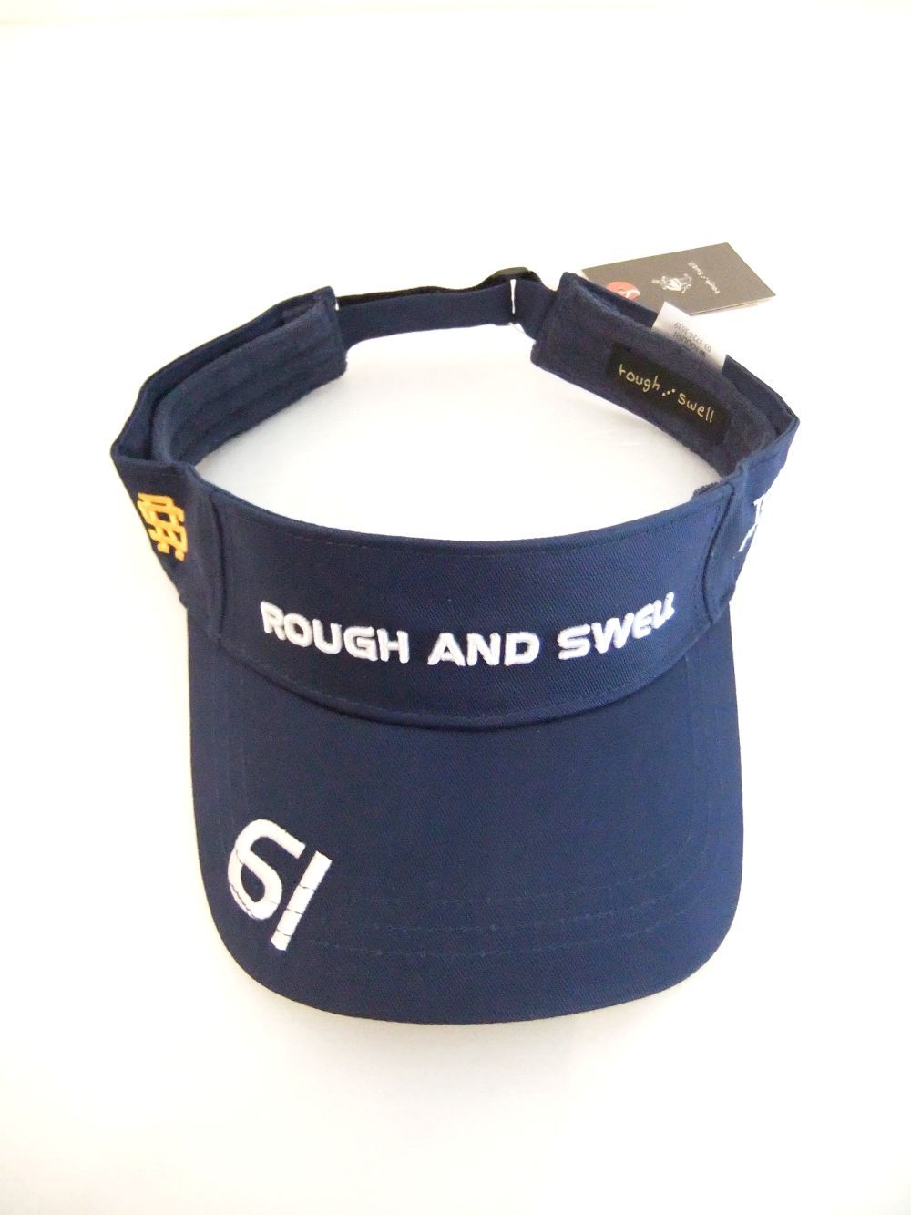 TEAM DUCKBILLS SUN VISOR (ネイビー) ロゴ入り サンバイザー  RSA-23003