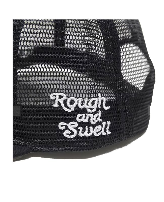 Mr. BOGEY MESH CAP  (ブラック)   ロゴ入りキャップ    RSA-25007