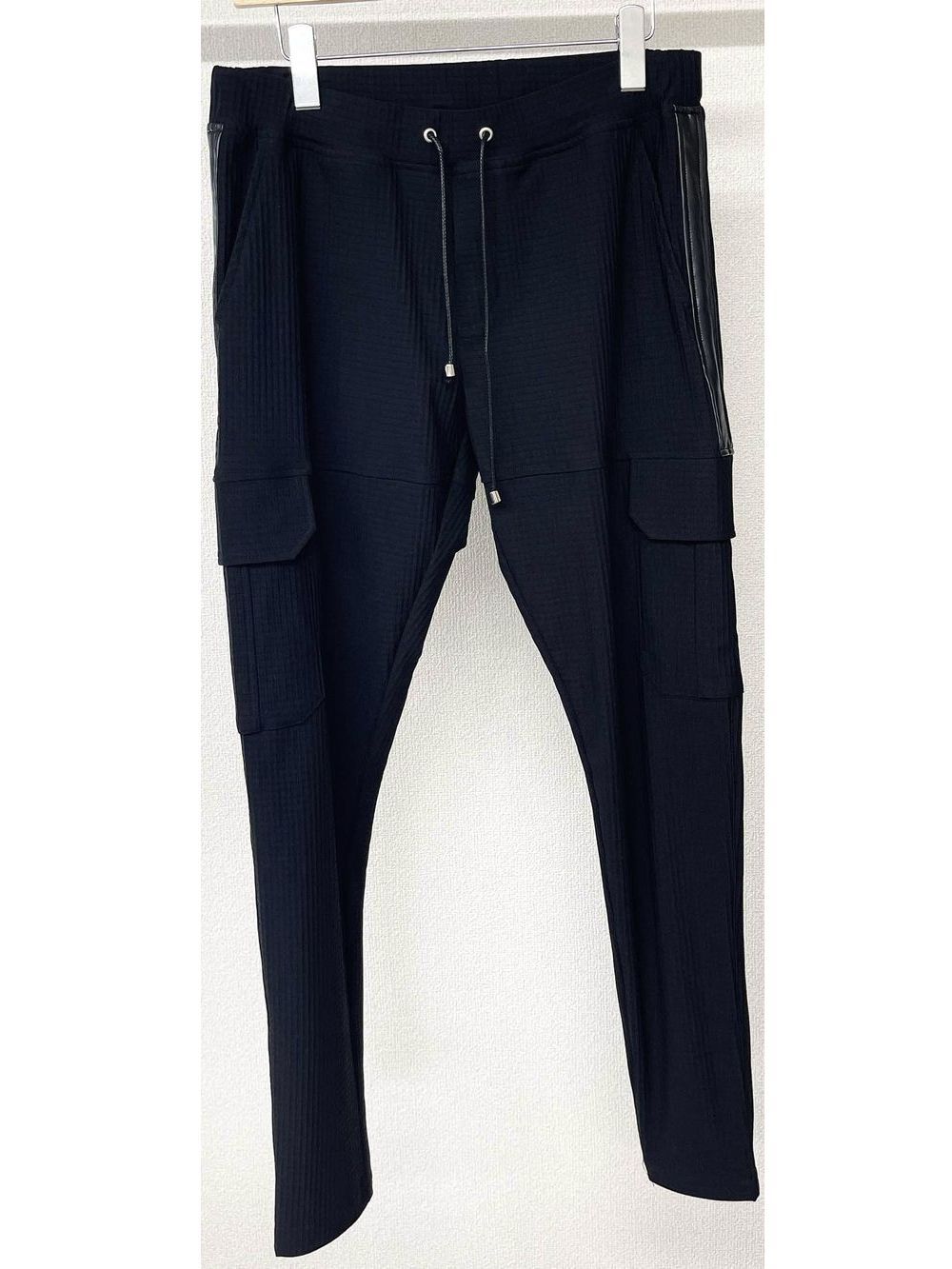 HV NYLON DARRELL CARGO PT  ナイロン カーゴパンツ (リップルブラック)