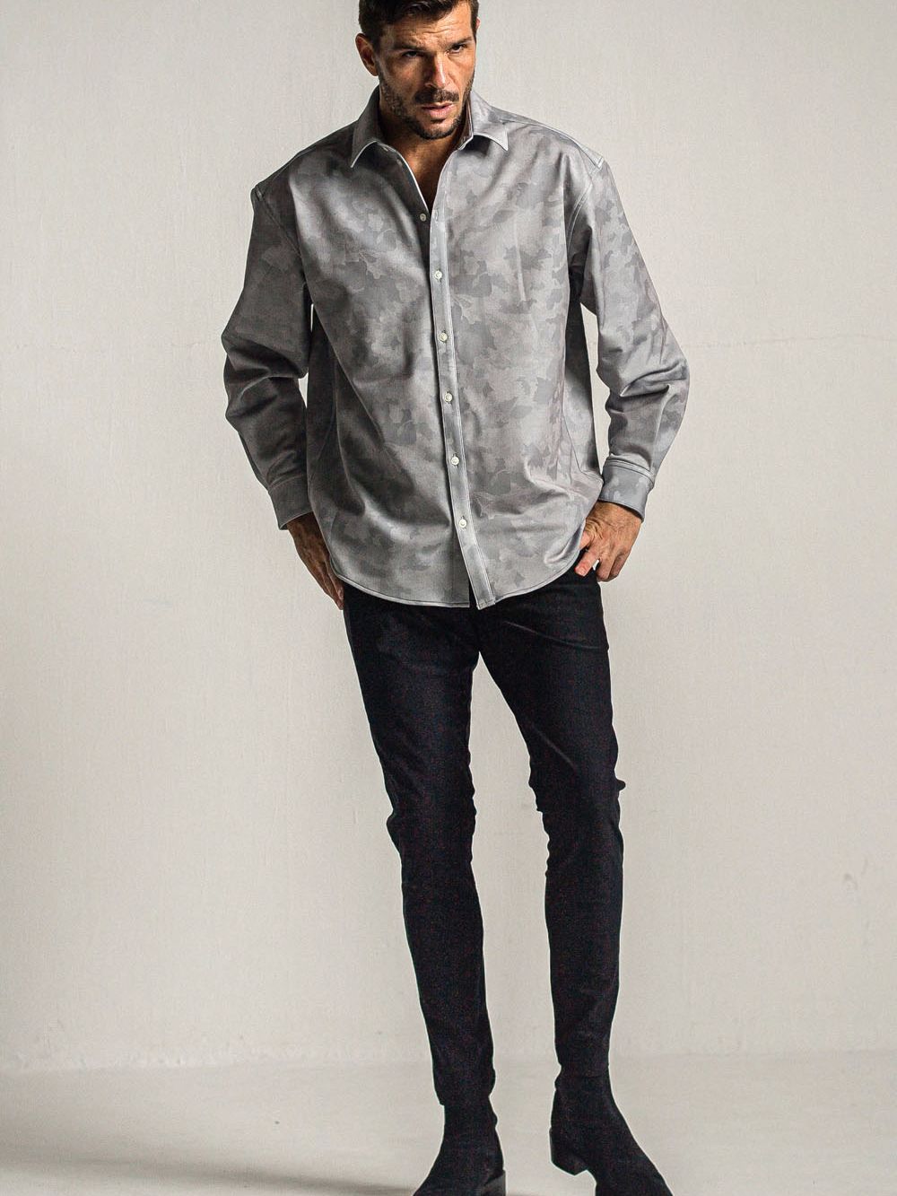 CHRIS EASY HEAT TUCK PANTS    スラックス イージー タックパンツ