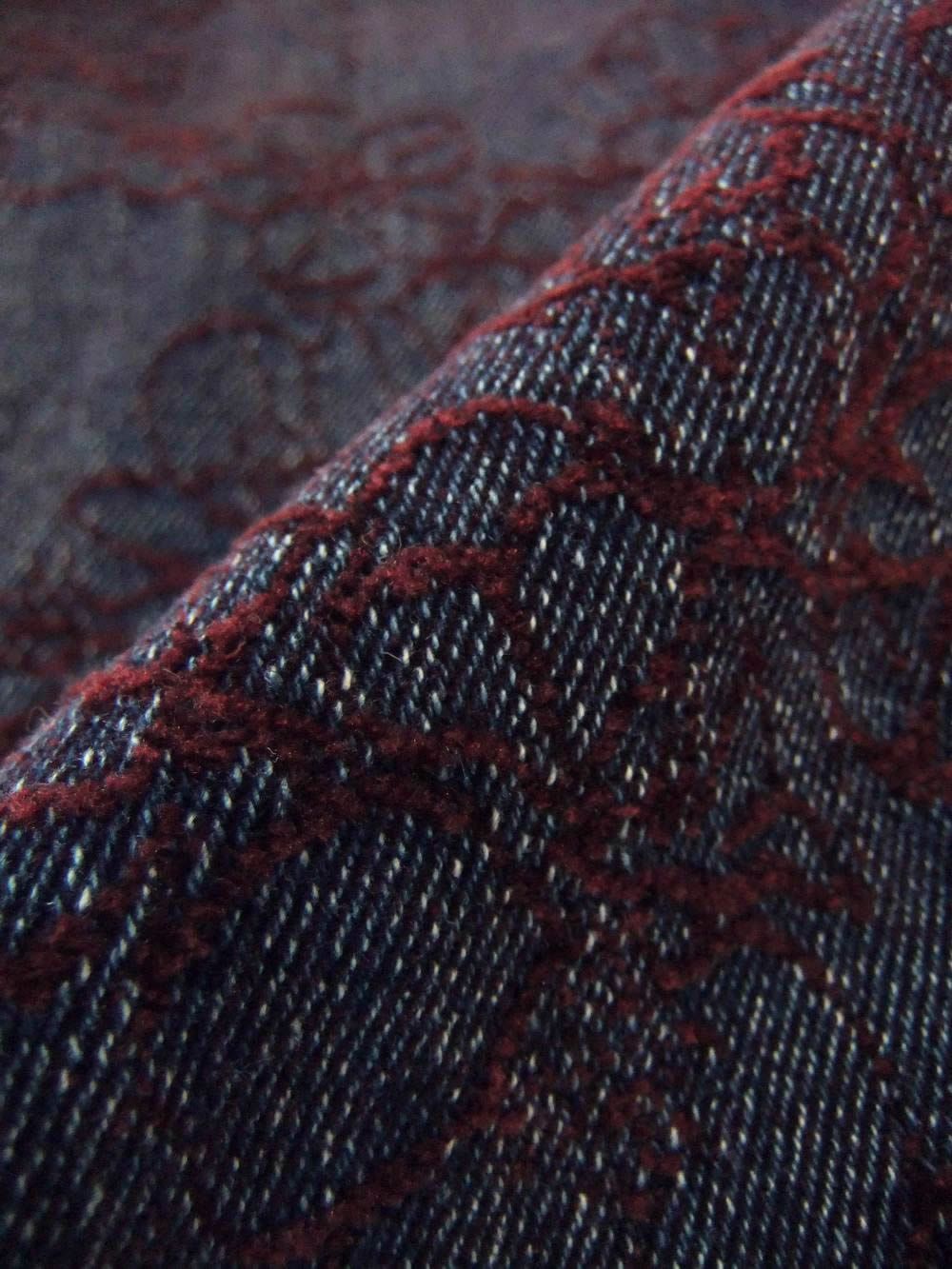 モールジャガード ワイド ストレート デニム   MMK119PDA