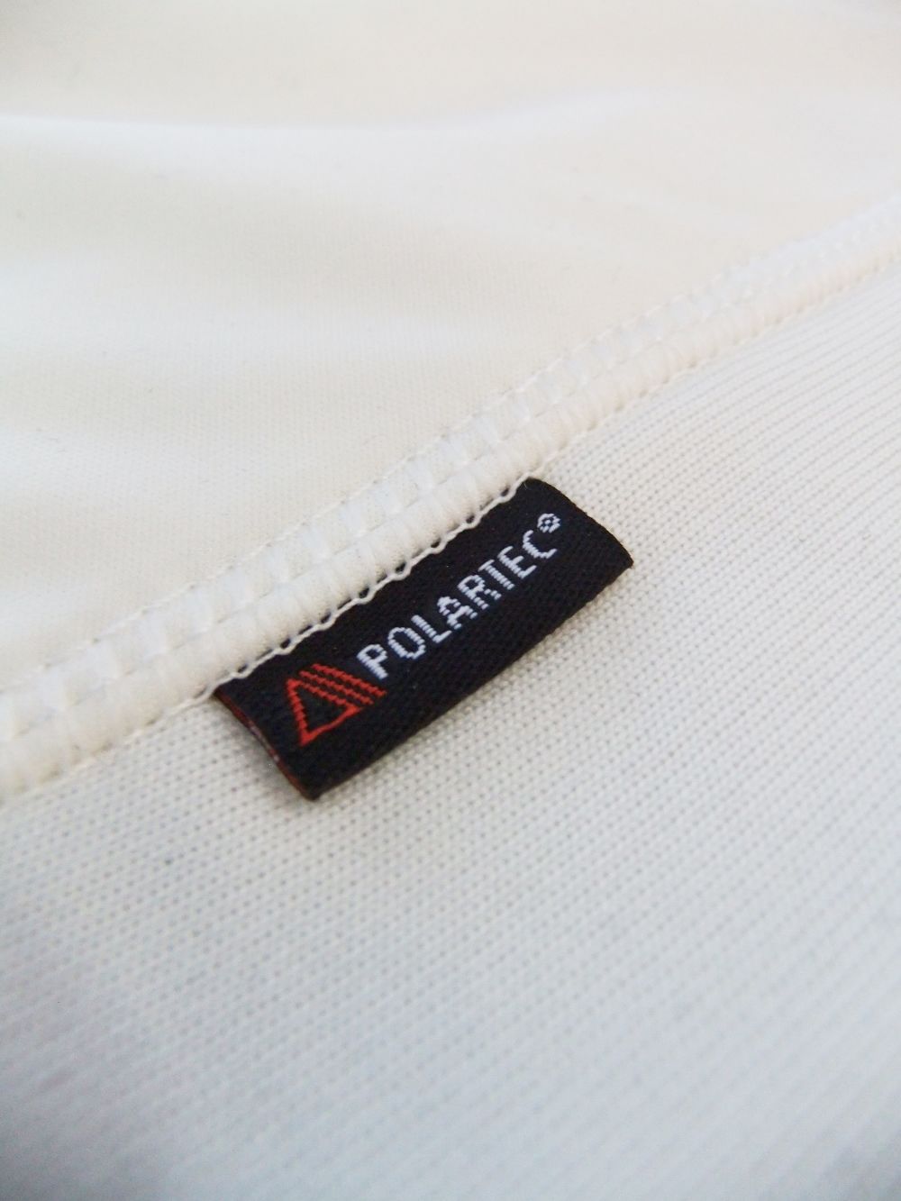 MENS POLARTEC WINDBLOCK HIGH NECK （ホワイト）  ストレッチ ハイネック